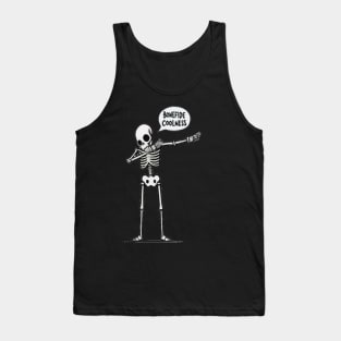 Skeleton Dabbing Bonafide Coolness Tank Top